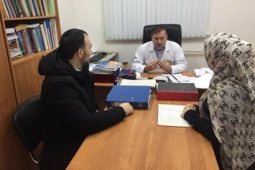 Чеченская Республика: Представители ЧРО ВОД «Волонтёры-медики» провели встречу с главврачами ГБУ «Аргунская горбольница №1» Чеченская Республика: Представители ЧРО ВОД «Волонтёры-медики» провели встречу с главврачами ГБУ «Аргунская горбольница №1»