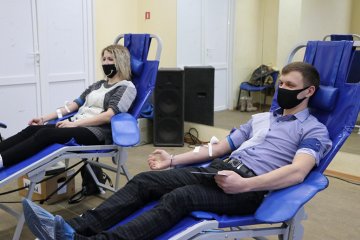 Калужская область: Региональные волонтёры помогли донорам