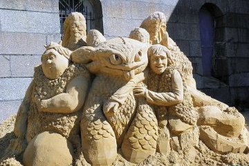 В Северной столице проходит фестиваль пеcчаных скульптур В Северной столице проходит фестиваль пеcчаных скульптур