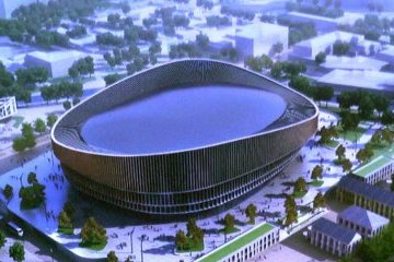 Свердловская область: Ледовую арену на месте снесенной телебашни в Екатеринбурге начнут строить в 2018 году Свердловская область: Ледовую арену на месте снесенной телебашни в Екатеринбурге начнут строить в 2018 году
