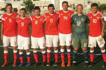 Московская область: Подмосковные спортсмены сборной России в полуфинале чемпионата мира по футболу среди лиц с заболеванием ЦП Московская область: Подмосковные спортсмены сборной России в полуфинале чемпионата мира по футболу среди лиц с заболеванием ЦП
