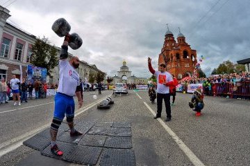 Владимирская область: Соревнования по силовому экстриму, приуроченные к празднованию Дня города, привлекают жителей своей зрелищностью Владимирская область: Соревнования по силовому экстриму, приуроченные к празднованию Дня города, привлекают жителей своей зрелищностью